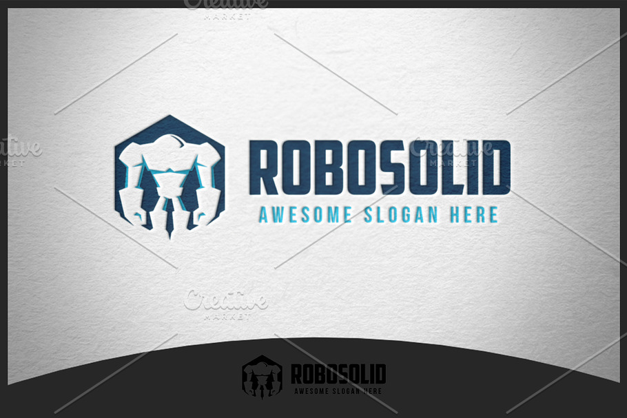 Robosolid Logo in Logo Templates - product preview 8