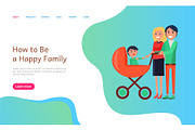 How to Be Happy Family Website Info