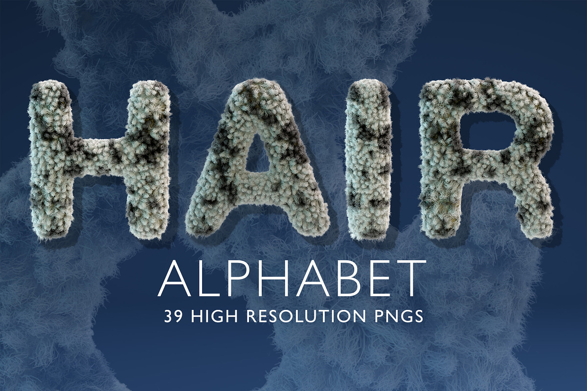 Hairy & Furry Alphabet in Illustrations - product preview 8