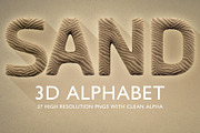 Sand Alphabet