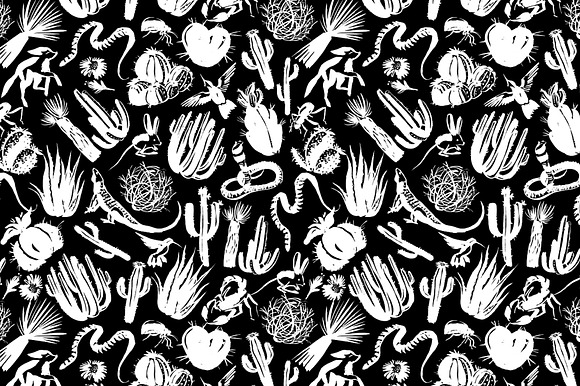 Desert Ink Plants&Animals collection in Illustrations - product preview 10