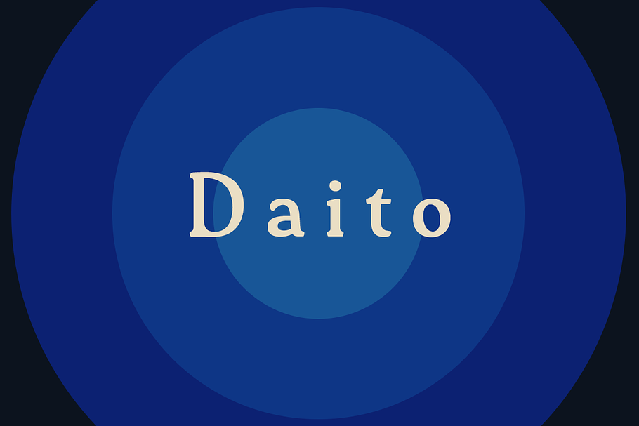 Daito in Serif Fonts - product preview 8