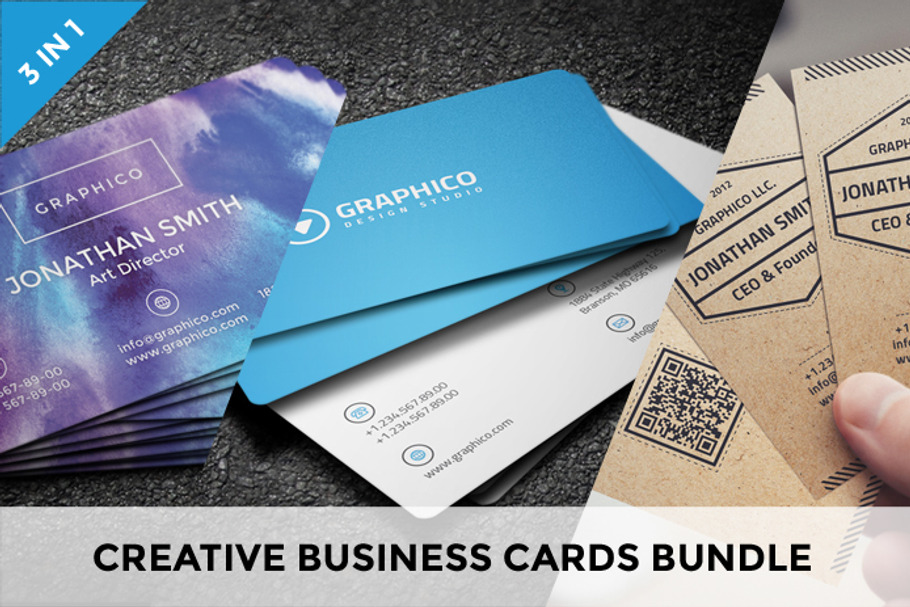 Creative Business Cards Bundle vol.6 in Business Card Templates - product preview 8