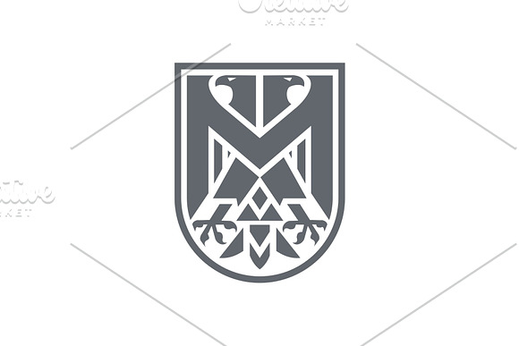 Eagle Germany - Letter M in Logo Templates - product preview 2