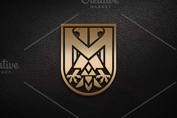 Eagle Germany - Letter M in Logo Templates - product preview 4