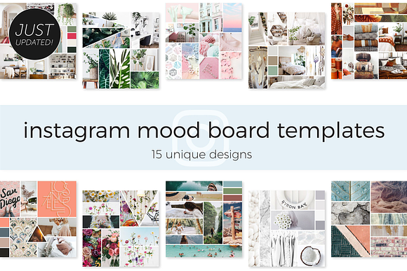 Instagram Mood Board Templates in Instagram Templates - product preview 1