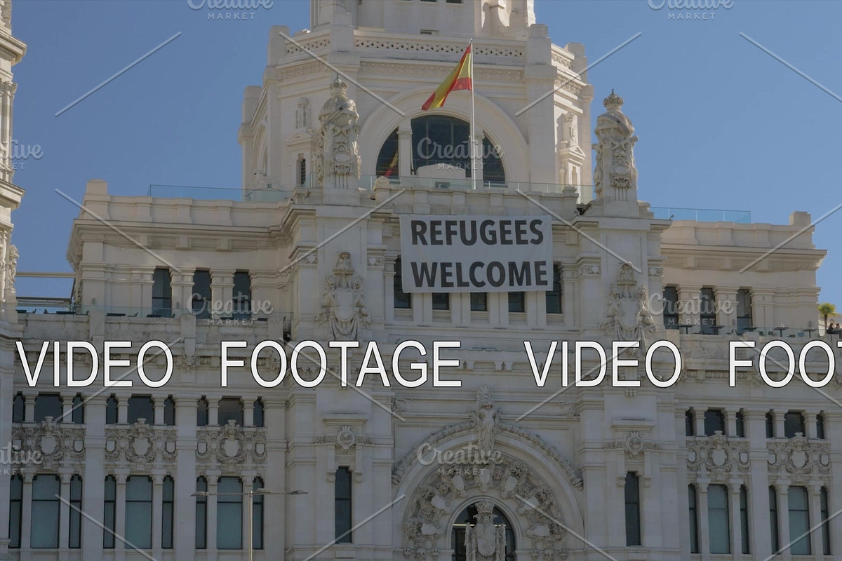 Cybele Palace with Refugees Welcome in Graphics - product preview 8