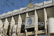 Santiago Bernabeu Stadium with Real
