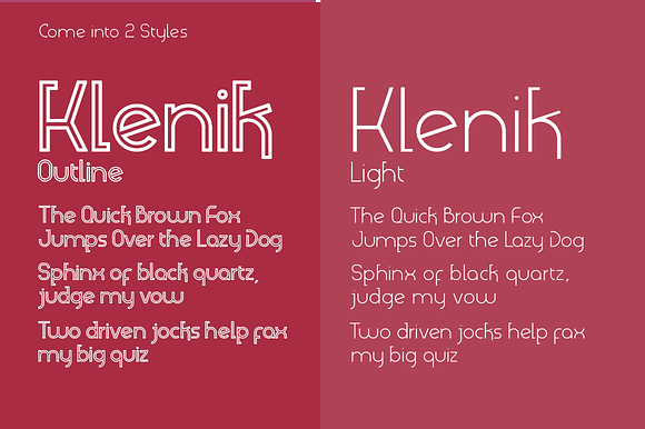 Klenik | a Slab Seriff Font in Slab Serif Fonts - product preview 1