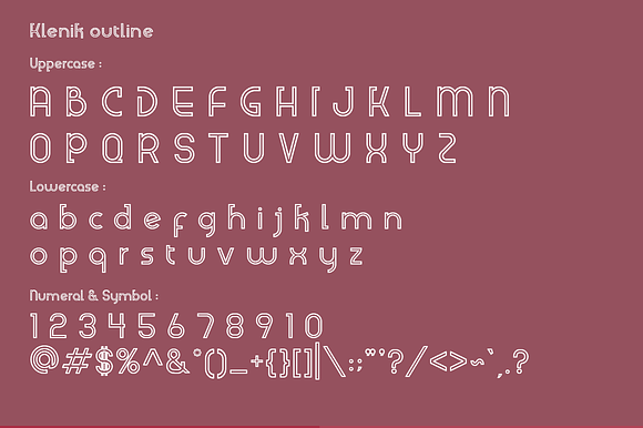 Klenik | a Slab Seriff Font in Slab Serif Fonts - product preview 2