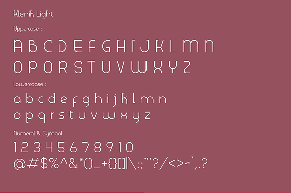 Klenik | a Slab Seriff Font in Slab Serif Fonts - product preview 3