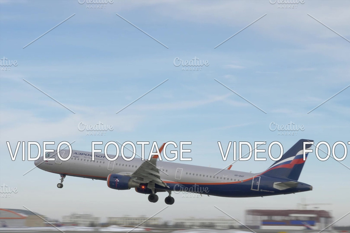 Departure of Aeroflot A321 from in Graphics - product preview 8