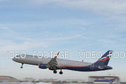 Departure of Aeroflot A321 from