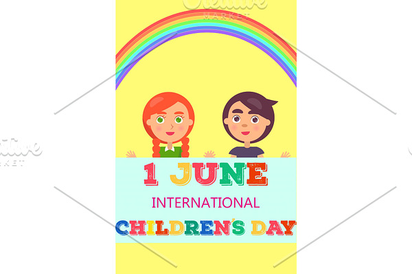 1 June International Day Poster with