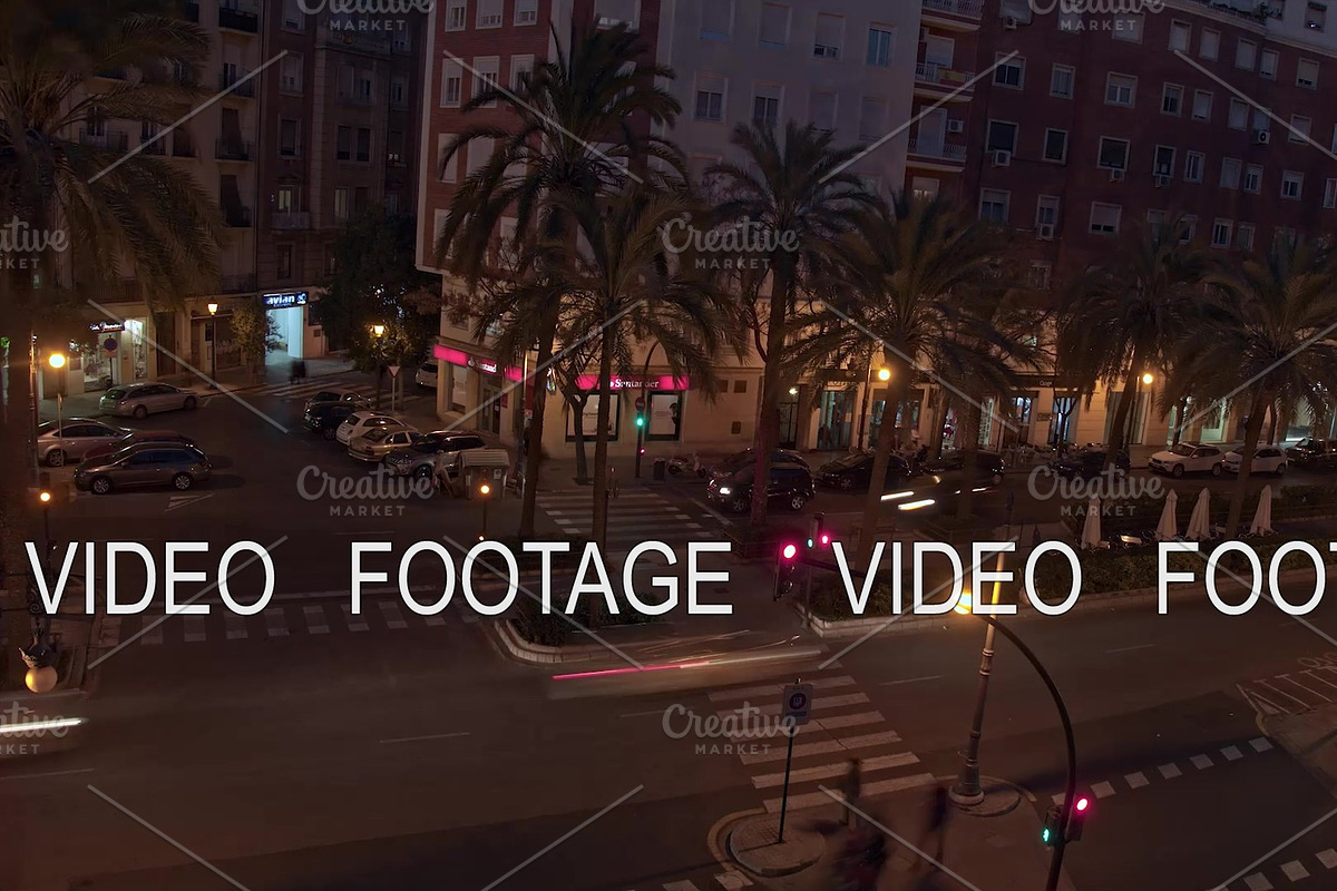 Timelapse of street in Valencia from in Graphics - product preview 8