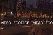 Timelapse of street in Valencia from
