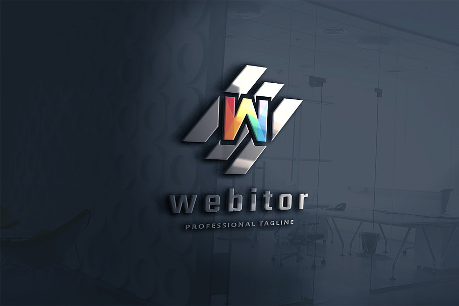 Webitor Letter W Logo