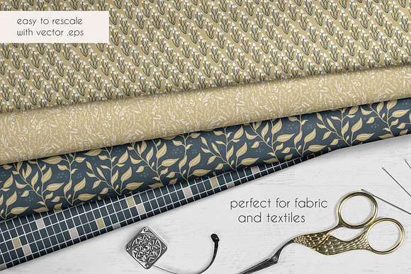 Farmhouse essentials and florals in Patterns - product preview 5