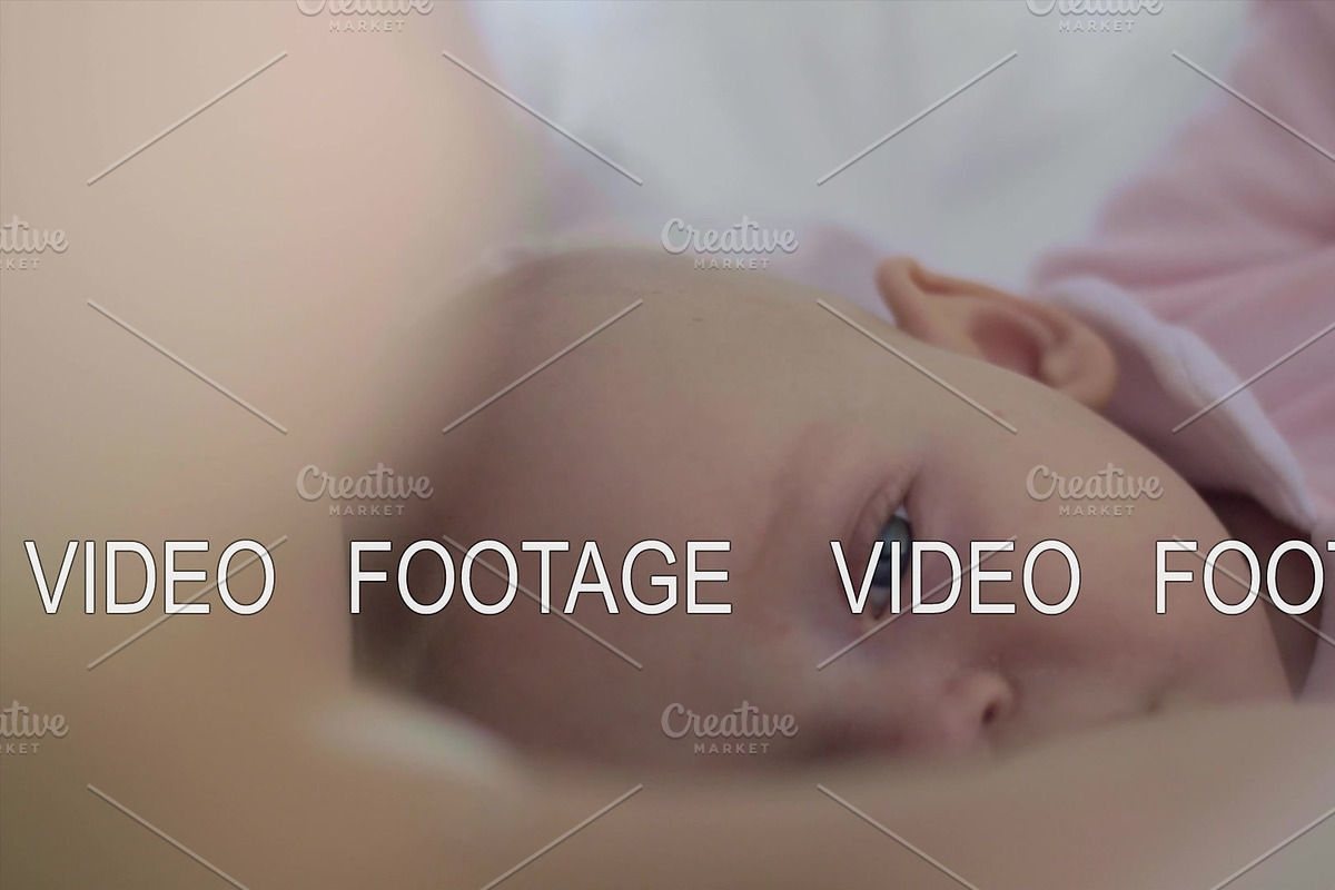 A slow motion of a sleepy baby girl in Graphics - product preview 8