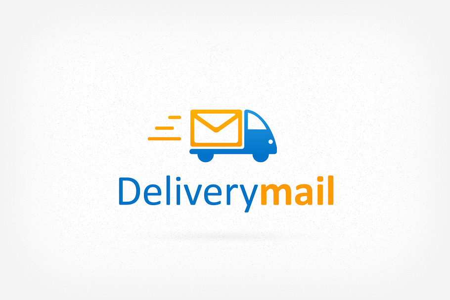 Delivery Mail Logo in Logo Templates - product preview 8