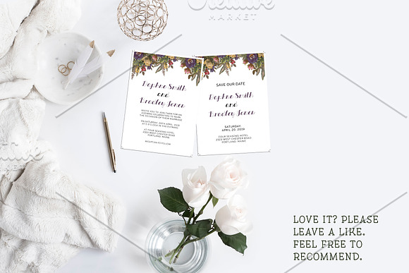 Chic Wedding Suite in Wedding Templates - product preview 1
