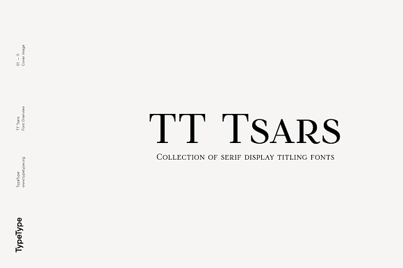 TT Tsars in Serif Fonts - product preview 9
