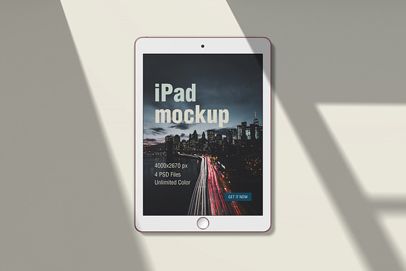 iPad Scene Creator Mockup in Scene Creator Mockups - product preview 1