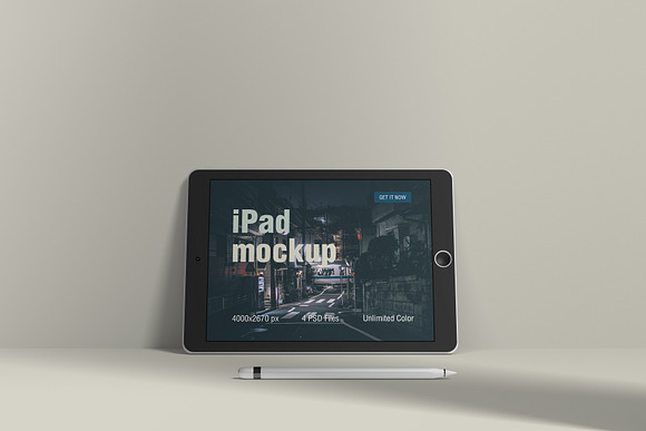iPad Scene Creator Mockup in Scene Creator Mockups - product preview 7