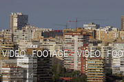 Alicante cityscape with apartment
