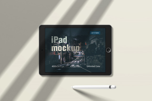 iPad Scene Creator Mockup in Scene Creator Mockups - product preview 11