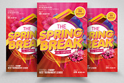Spring Arrival Pink Flyer Templates