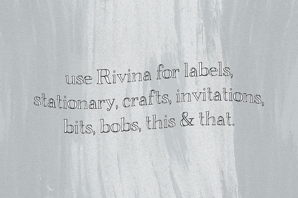 Rivina - Layered Font in Display Fonts - product preview 2