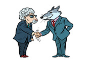 wolf and sheep business negotiations