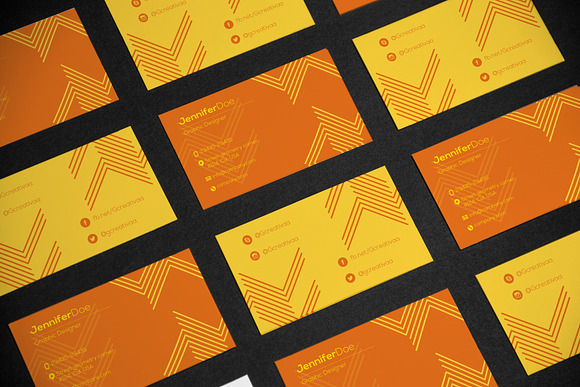 Business Card Minimal in Business Card Templates - product preview 2