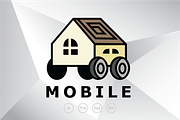 Mobile House Logo Template
