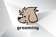 Grooming Dog Logo