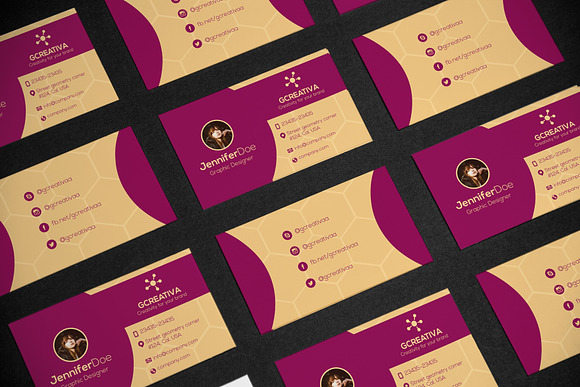 Business Card Graphic Designer in Business Card Templates - product preview 2
