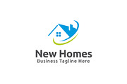 New Homes Logo Template