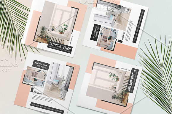 Interior Design Brochure - V866 in Brochure Templates - product preview 3