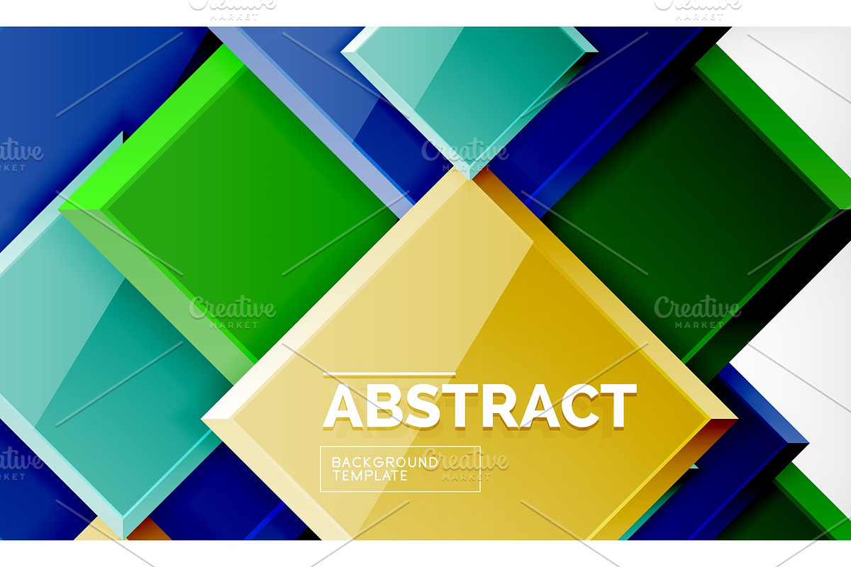 Geometric abstract background in Illustrations - product preview 8