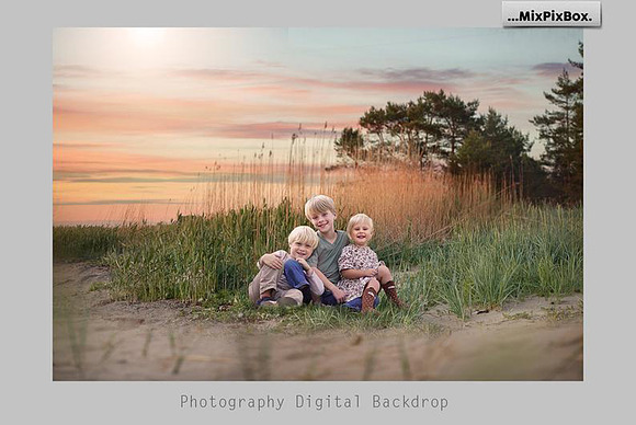 Sunset Backdrops in Add-Ons - product preview 1