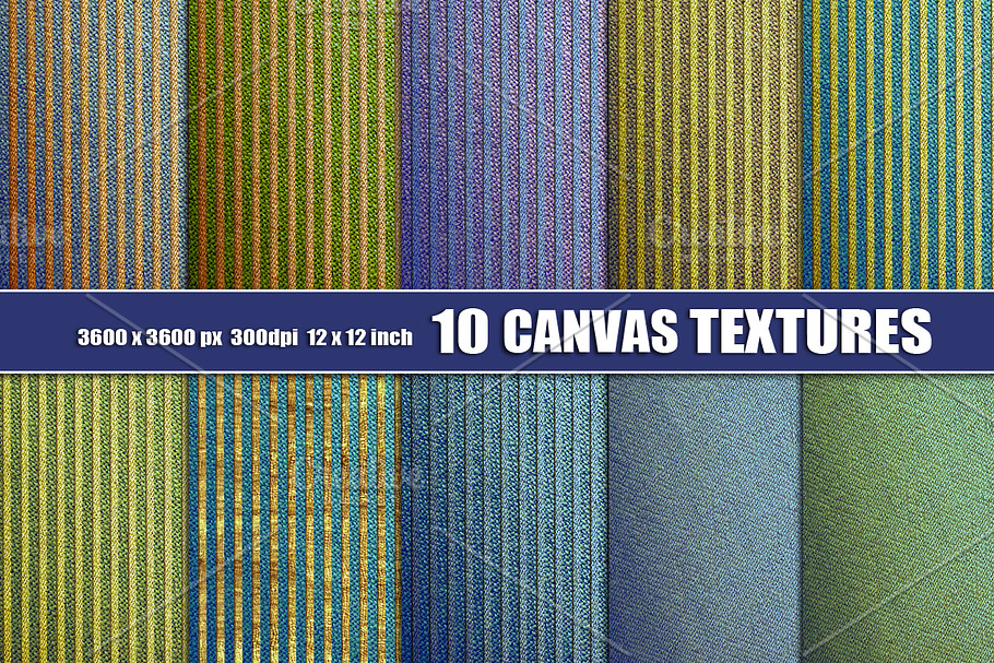 Linen Canvas Textile Texture in Textures - product preview 8