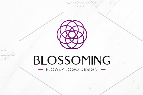 Water Lily Lotus Logo Bundle in Logo Templates - product preview 6