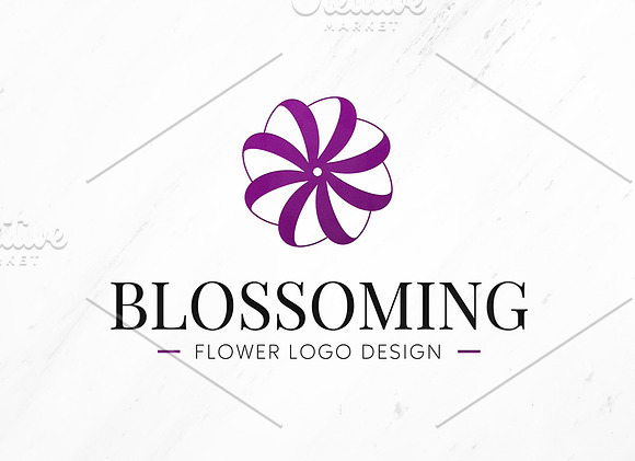 Water Lily Lotus Logo Bundle in Logo Templates - product preview 7