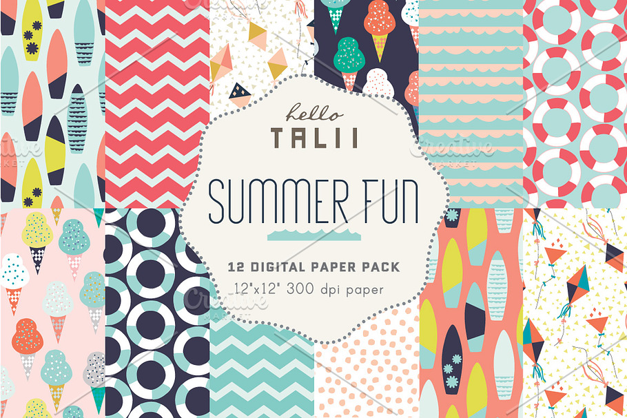 Summer Fun Patterns in Patterns - product preview 8