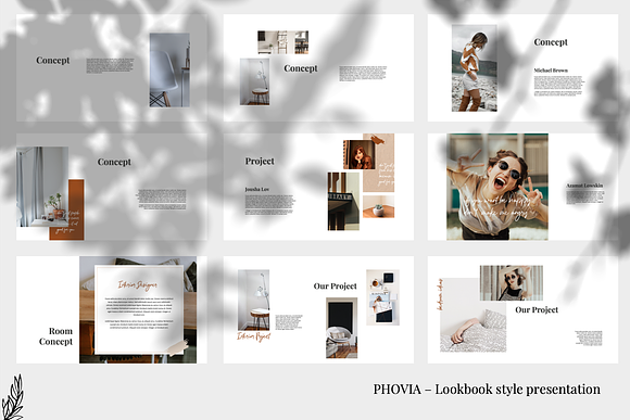 PHOVIA - Lookbook Style Powerpoint in PowerPoint Templates - product preview 3