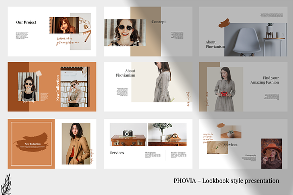 PHOVIA - Lookbook Style Powerpoint in PowerPoint Templates - product preview 4