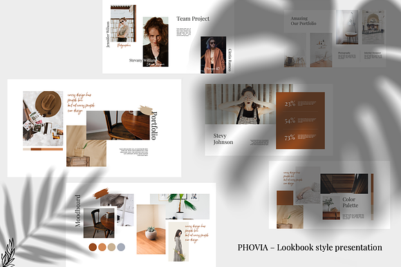 PHOVIA - Lookbook Style Powerpoint in PowerPoint Templates - product preview 5