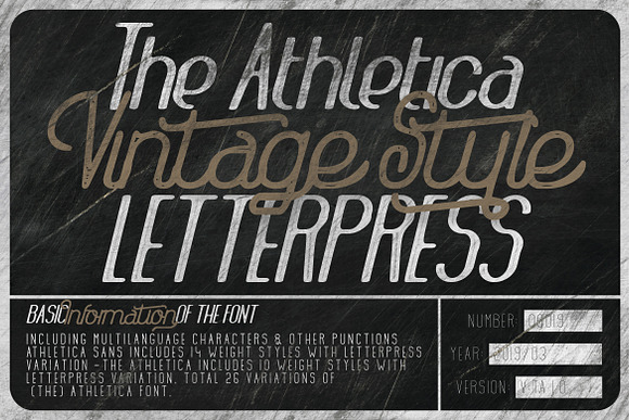 The Athletica Font in Script Fonts - product preview 4