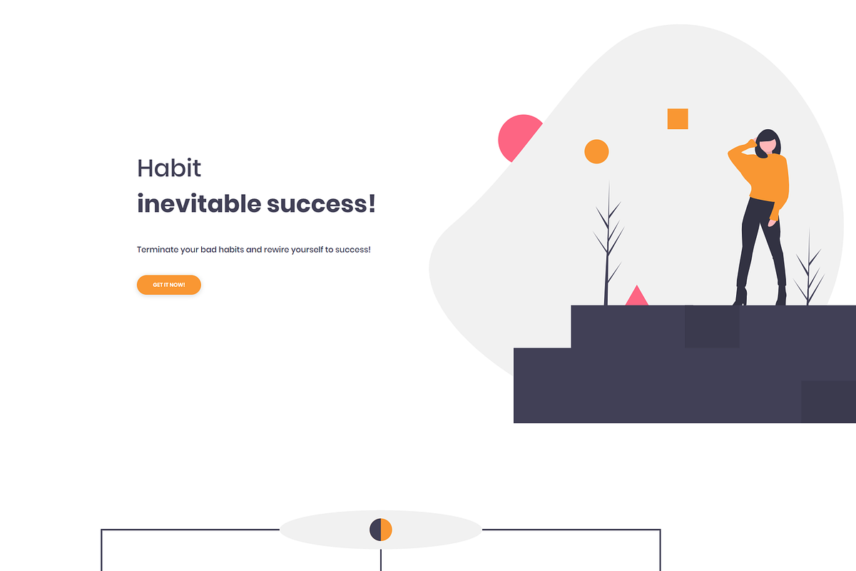 Habit in WordPress Landing Page Themes - product preview 8